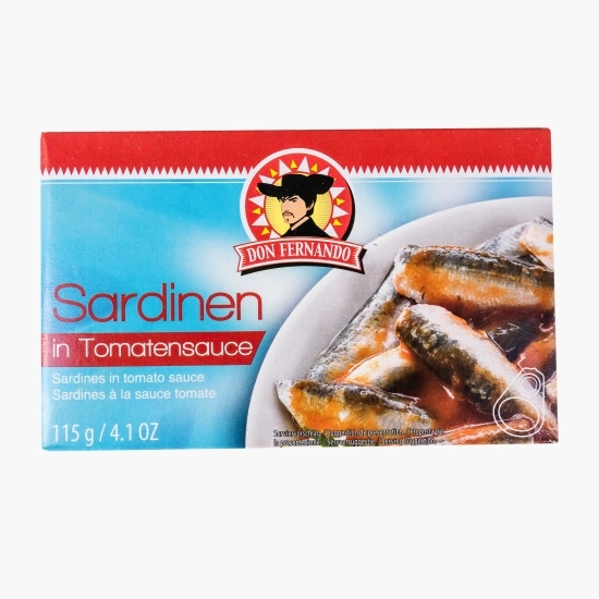 Sardine în sos de roșii 115g
