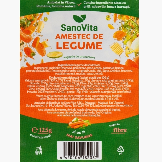 Amestec de legume 125g
