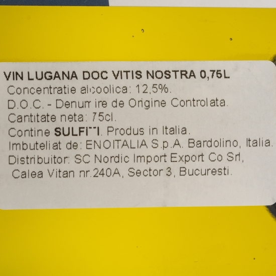 Vin alb sec Lugana, 12.5%, 750ml