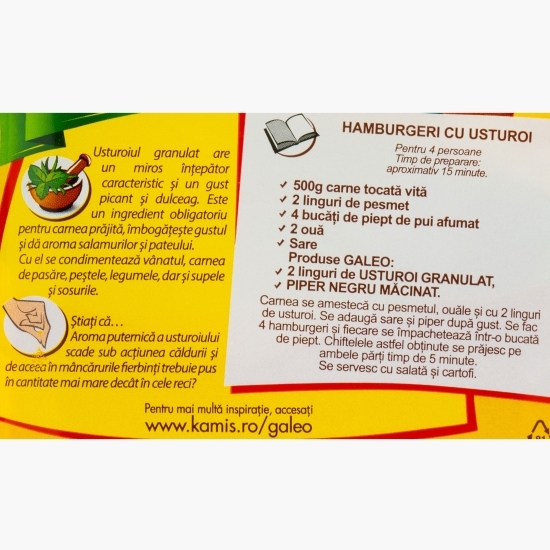 Usturoi granulat +20% mai mult, 18g