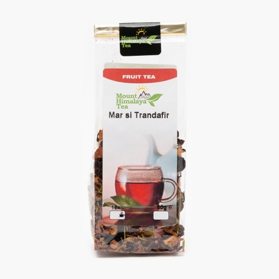 Ceai măr și trandafir 50g