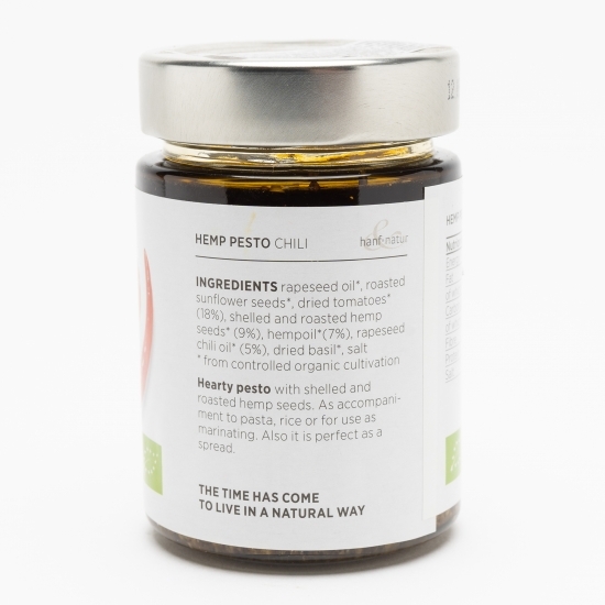 Pesto din cânepă și chili eco 150g