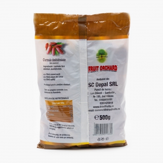 Curmale deshidratate fără sâmburi 500g