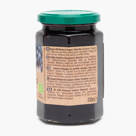 Dulceață de afine eco 330g
