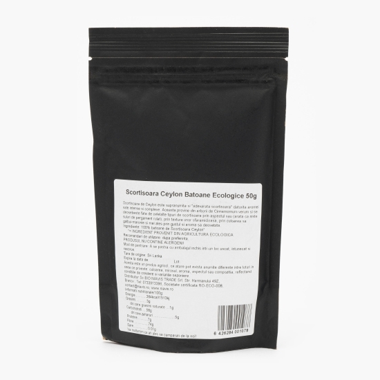 Scorțișoară Ceylon batoane ecologice 50g