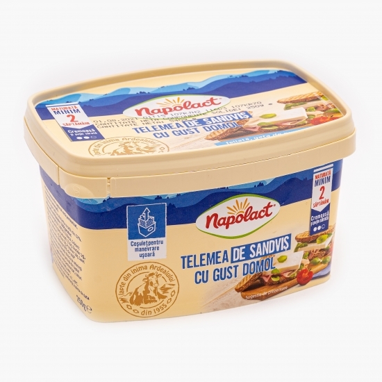 Telemea de vacă felii de sendviș 250g
