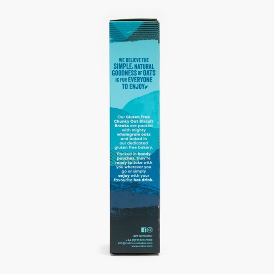 Biscuiți pufoși fără gluten din ovăz cu cocos și ciocolată 160g