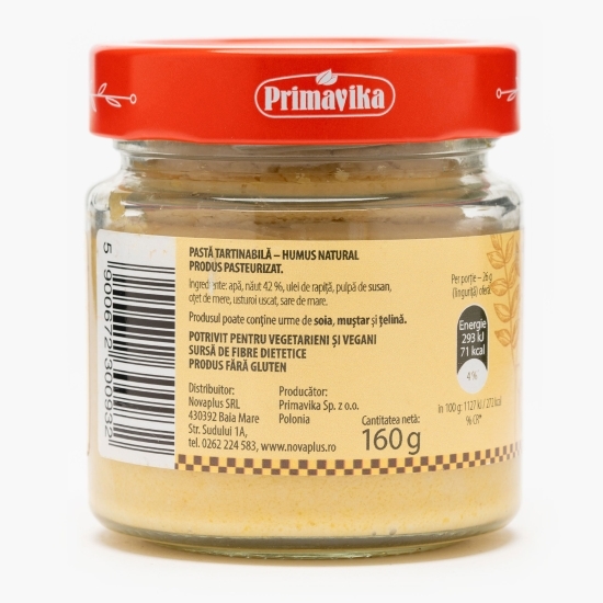 Hummus natural vegan 160g