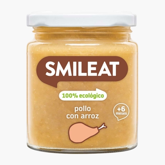 Piure eco legume cu pui, orez și ulei de măsline +6 luni, 230g
