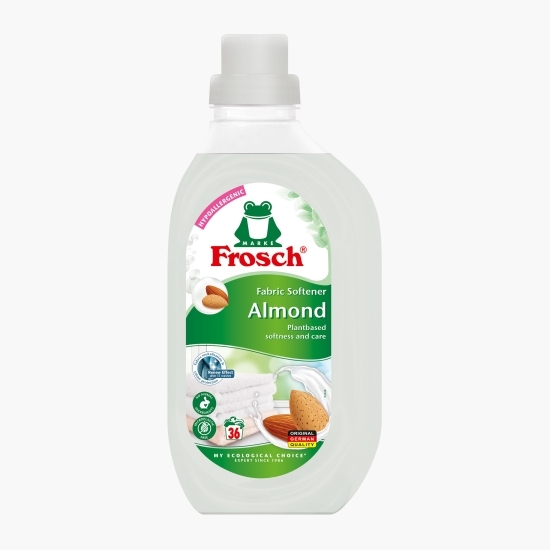 Balsam de rufe hipoalergenic Lapte de migdale, 36 spălări, 900ml