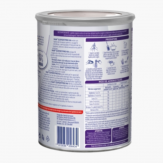 Formulă de lapte praf ExpertPro HA, +0 luni, 400g