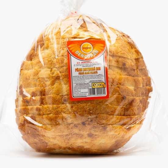 Pâine rotundă din făină albă și cartofi, feliată 700g