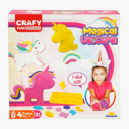 Set plastelină Unicorn, 3+ ani