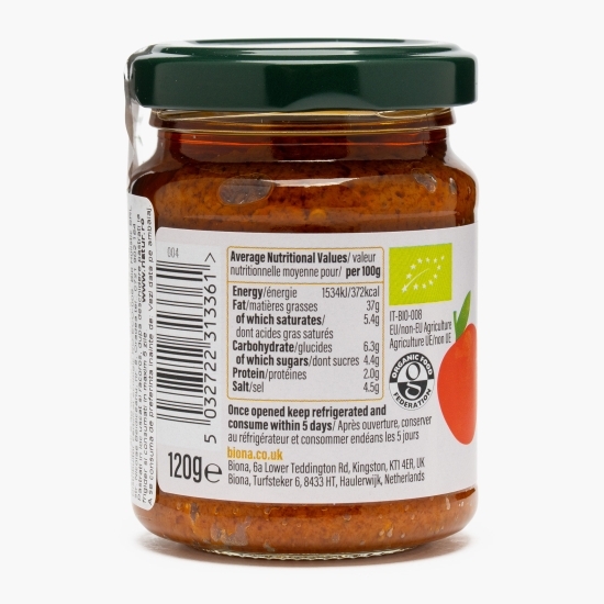 Pesto roșu eco 120g