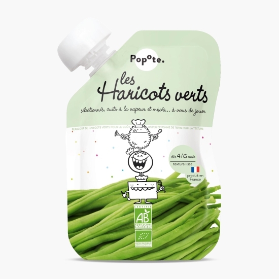 Piure eco cu 40% fasole verde, +4/6 luni, 120g