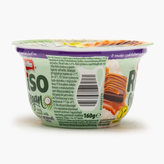 Desert vegan din orez cu ciocolată și caramel 160g