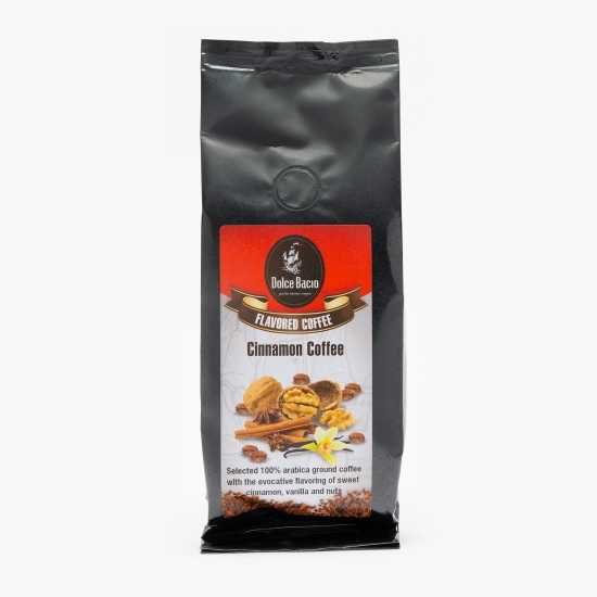 Cinnamon Coffee 200g, cafea măcinată cu aromă de scorțișoară
