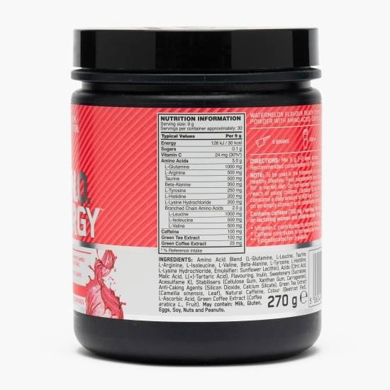 Aminoacizi Pre Workout Amino Energy, aromă de pepene roșu, 270g