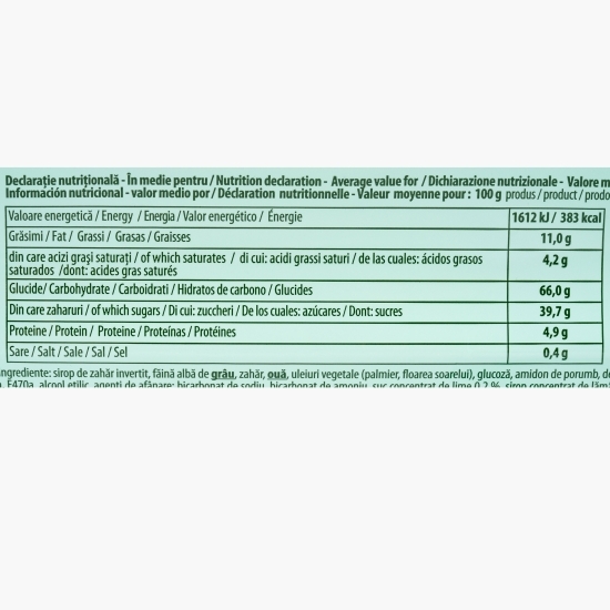 Prajitură cu lămâie 250g