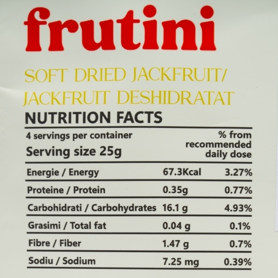 Jackfruit deshidratat 100g