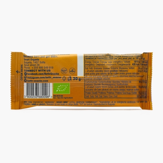 Baton eco cu pastă de susan, fără zahăr adăugat 30g