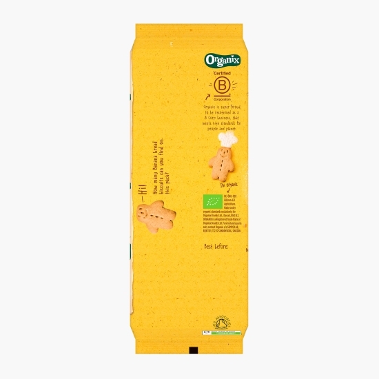 Biscuiți eco cu banană 135g, 12 luni
