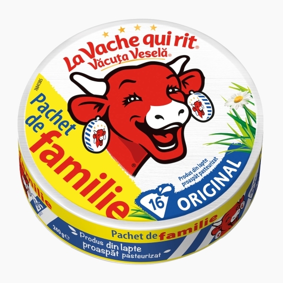 Brânză topită Original 16 porții (pachet familie), 240g