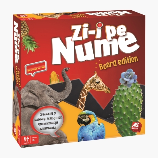 Zi-i pe nume (board edition) joc 8+ ani