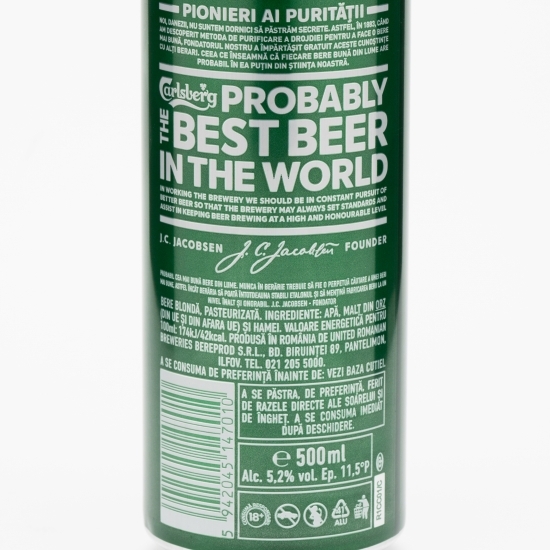 Bere blondă doză 0.5l