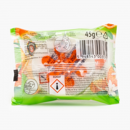 Rezervă floare WC portocală 45g