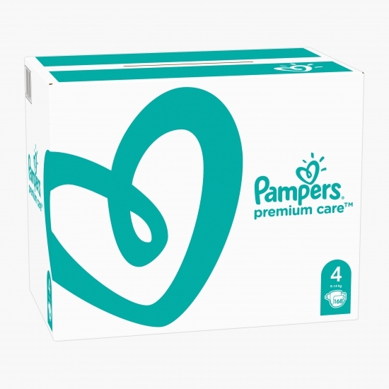 Scutece Premium Care XXL Box mărimea 4, 9-14kg, 168 buc