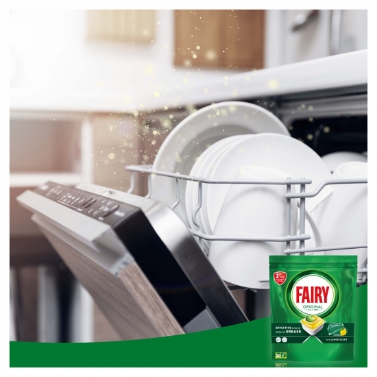 Detergent automat capsule pentru mașina de spălat vase All in one, 125 spălări