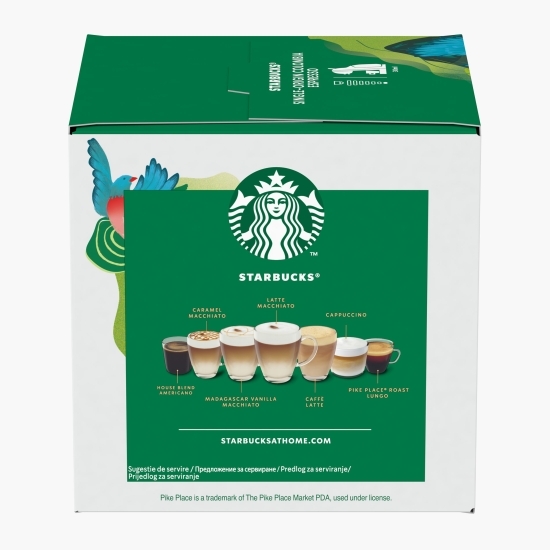 Capsule cafea, Espresso single-origin Colombia, 12 băuturi, 66g