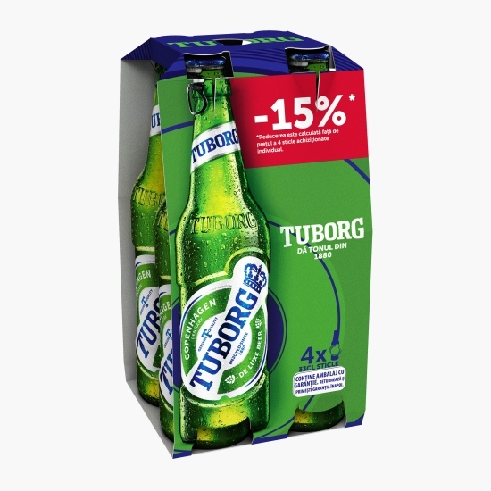 Bere blondă 4x0.33l