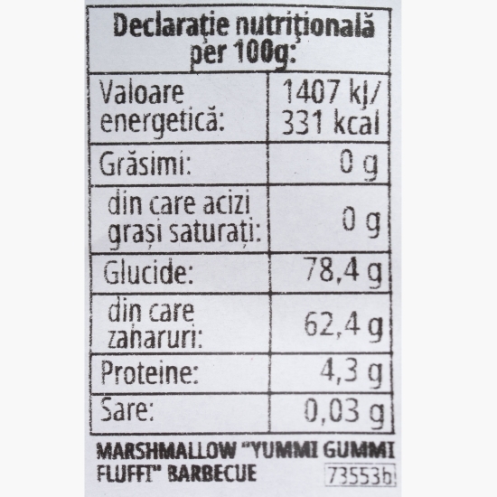 Bezele clasice Fluffi Barbecue 200g