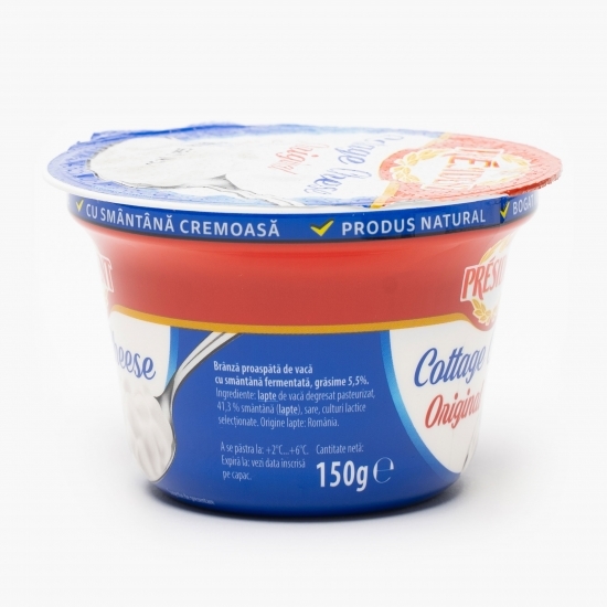 Brânză Cottage cu smântână Original 150g