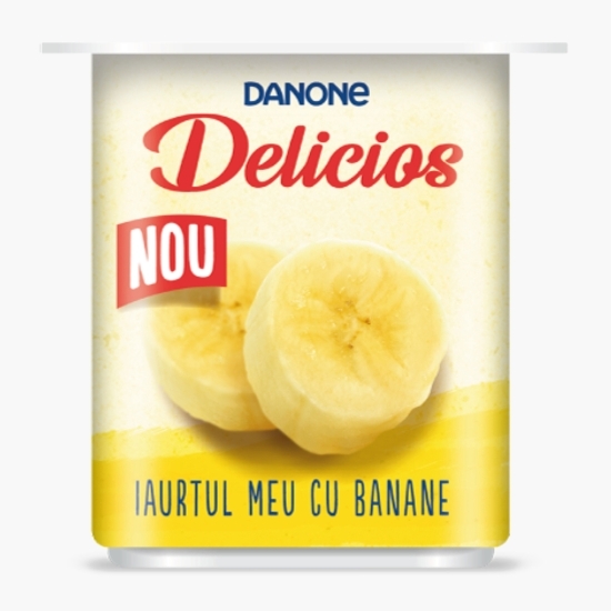 Iaurt cu gust de banane 125g