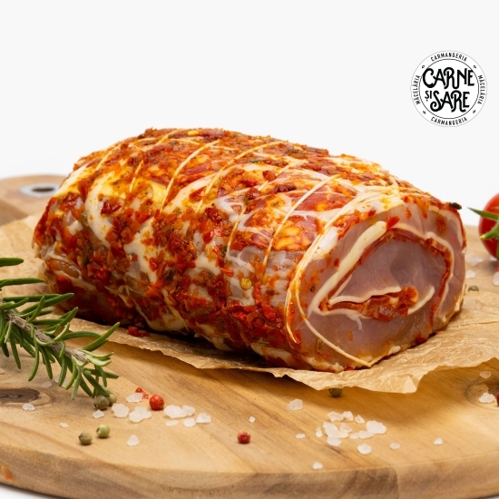 Ruladă de porc cu cașcaval și Chorizo 700g