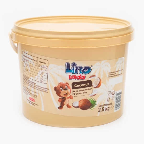 Cremă tartinabilă cu lapte și nucă de cocos 2.5kg
