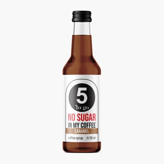 Sirop cafea caramel, fără zahăr 50ml