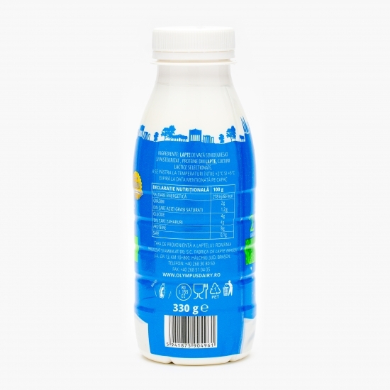 Iaurt cu specific grecesc de băut, 2% grăsime 330g