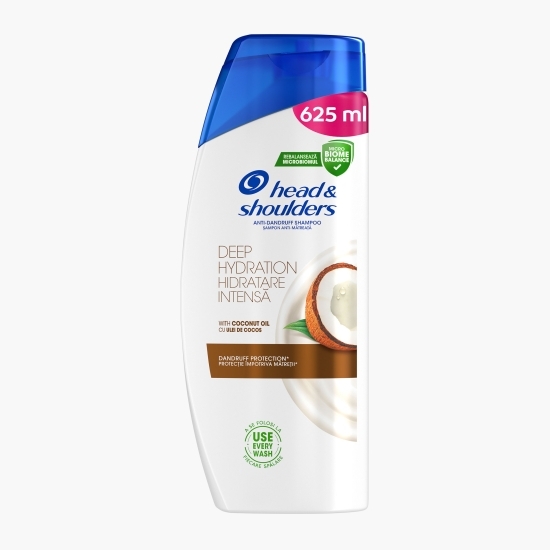 Șampon anti-mătreață Deep Hydration pentru hidratare intensă, 625 ml
