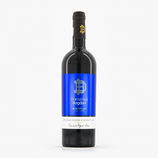 Vin roșu sec Fetească Neagră & Merlot. 14.5%, 750ml