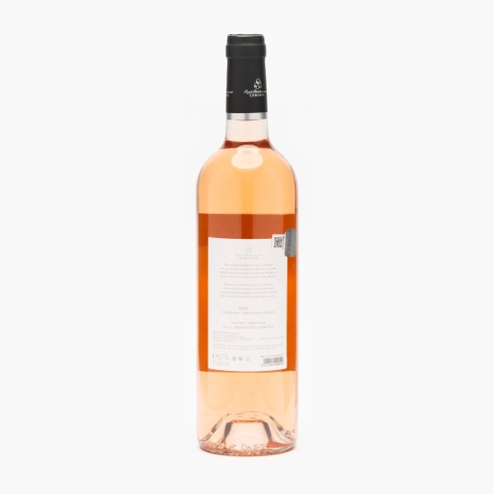 Vin rose sec Cabernet Sauvignon & Syrah, 13.5%, 0.75l