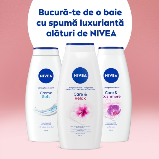 Spumă de baie Care & Relax 0.75l