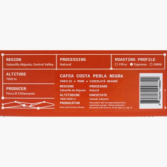 Costa Rica Perla Negra 250g cafea de specialitate boabe