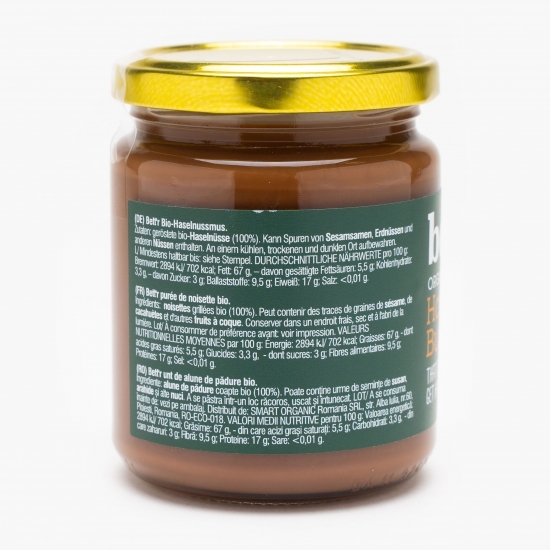 Cremă tartinabilă de alune eco 250g 