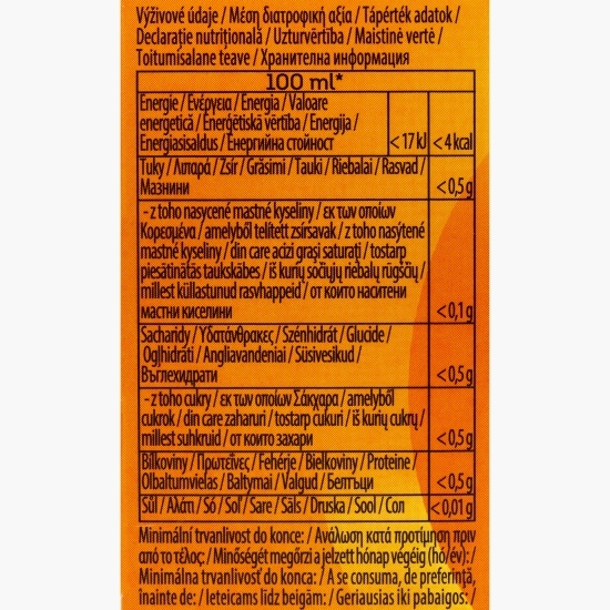 Ceai fructe cu aromă de gref și portocală, 20 plicuri 