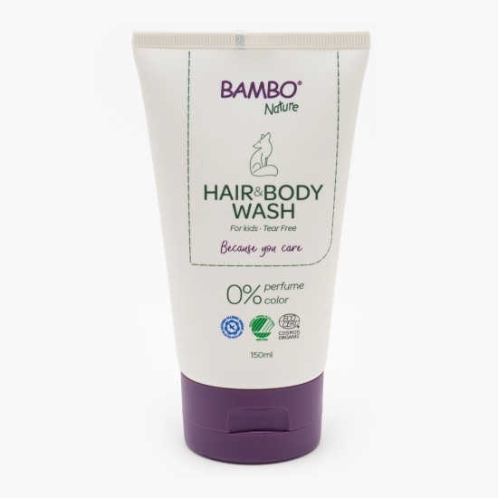 Șampon și gel de duș bio pentru copii 150ml