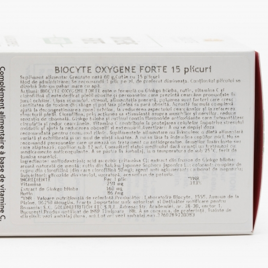 Oxigen Forte 15 plicuri